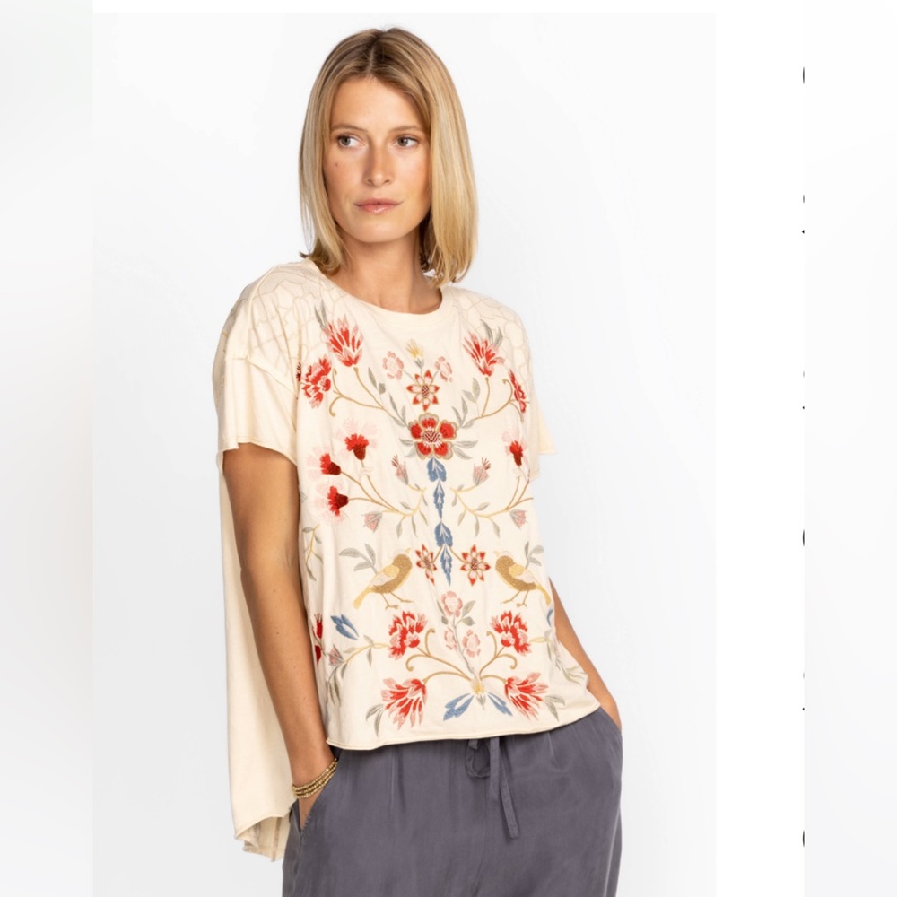 CLARA RAW DETAIL SWING TEE Size S